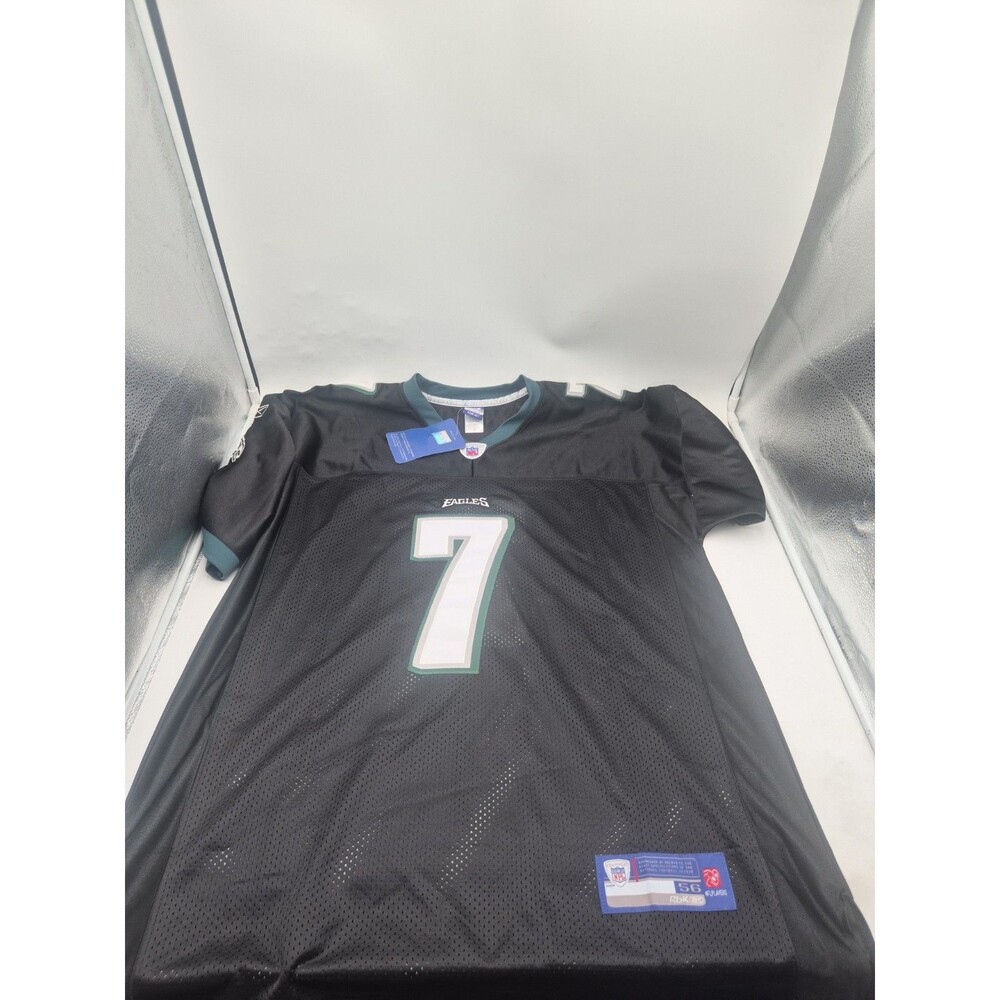 Vintage Reebok NFL Philadelphia Eagles #7 Michael Vick Alternate Black Jersey...